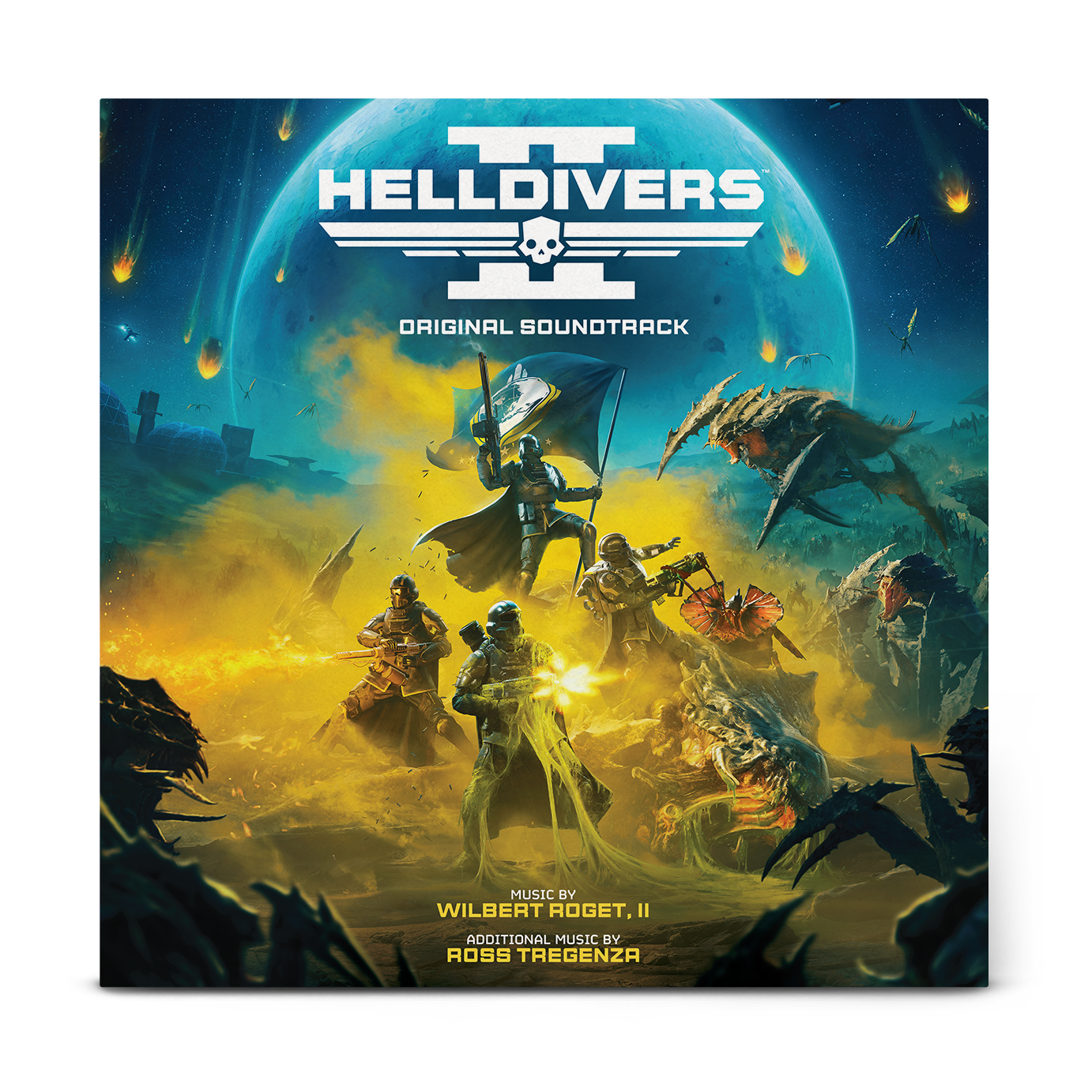 Helldivers 2 (Original Game Soundtrack) - Wilbert Roget, II Yellow Vinyl LP