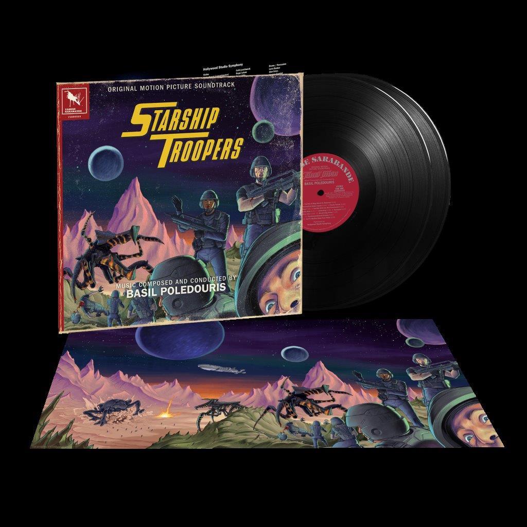 Starship Troopers (Original Motion Picture Soundtrack) - Basil Poledouris 2x Vinyl LP