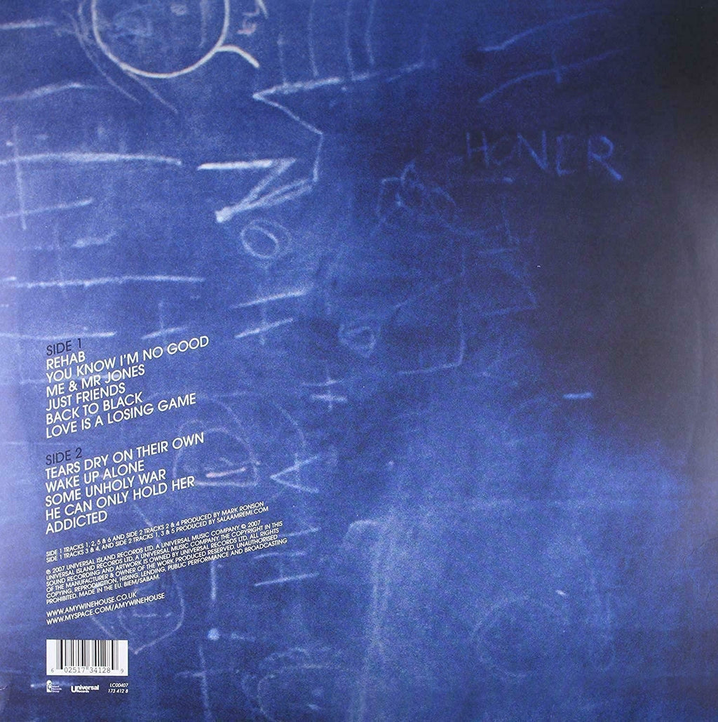Amy Winehouse - Back To Black Vinyl LP