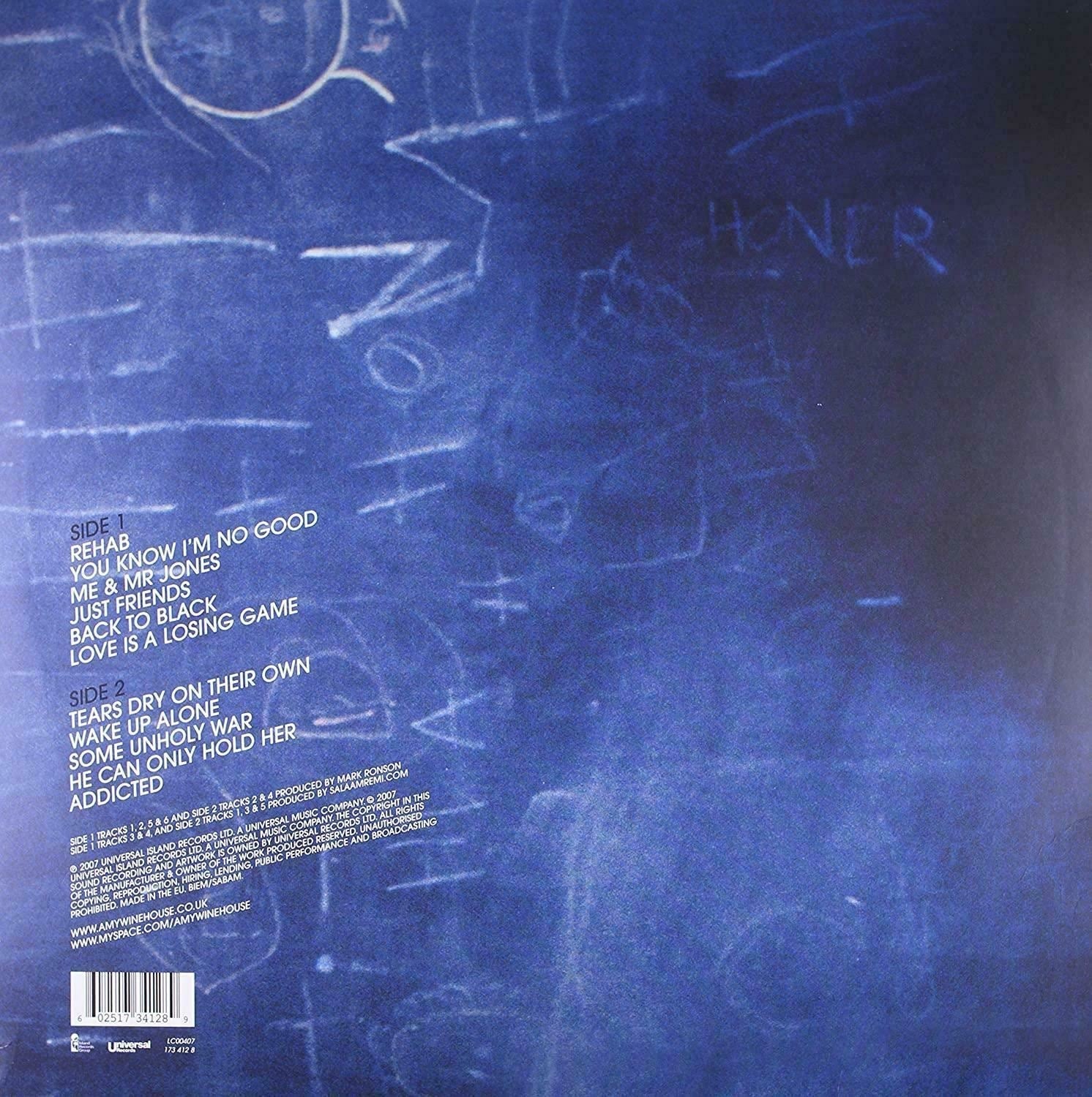 Amy Winehouse - Back To Black Vinyl LP