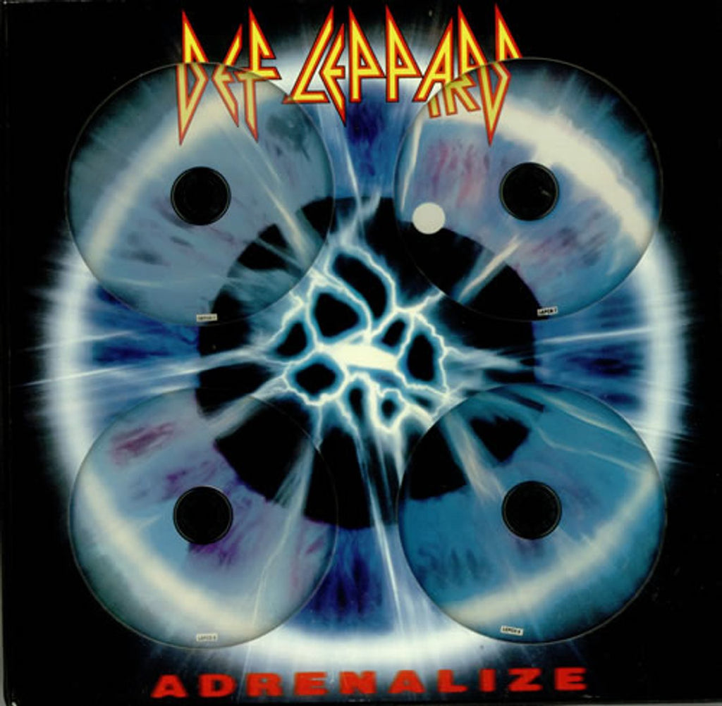 Def Leppard Let's Get Rocked - CD Singles Collector's Box - Complete UK Box set