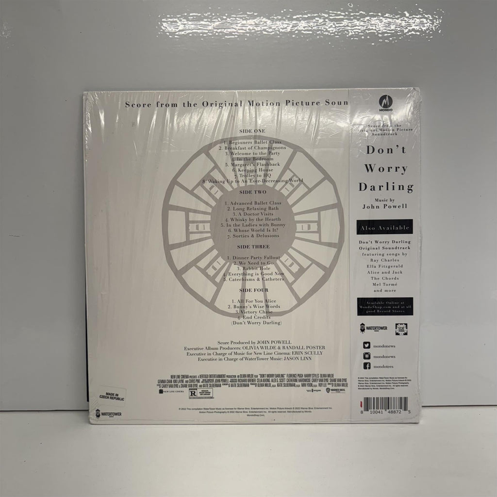 Don't Worry Darling - John Powell â€?2x Vinyl LP