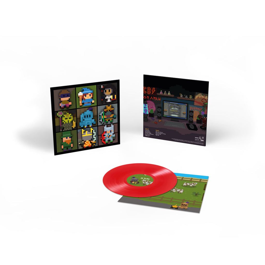 RuneScape: Battleaxes and Ballads - Mykel Dunn & Jagex Audio Team Red Vinyl LP