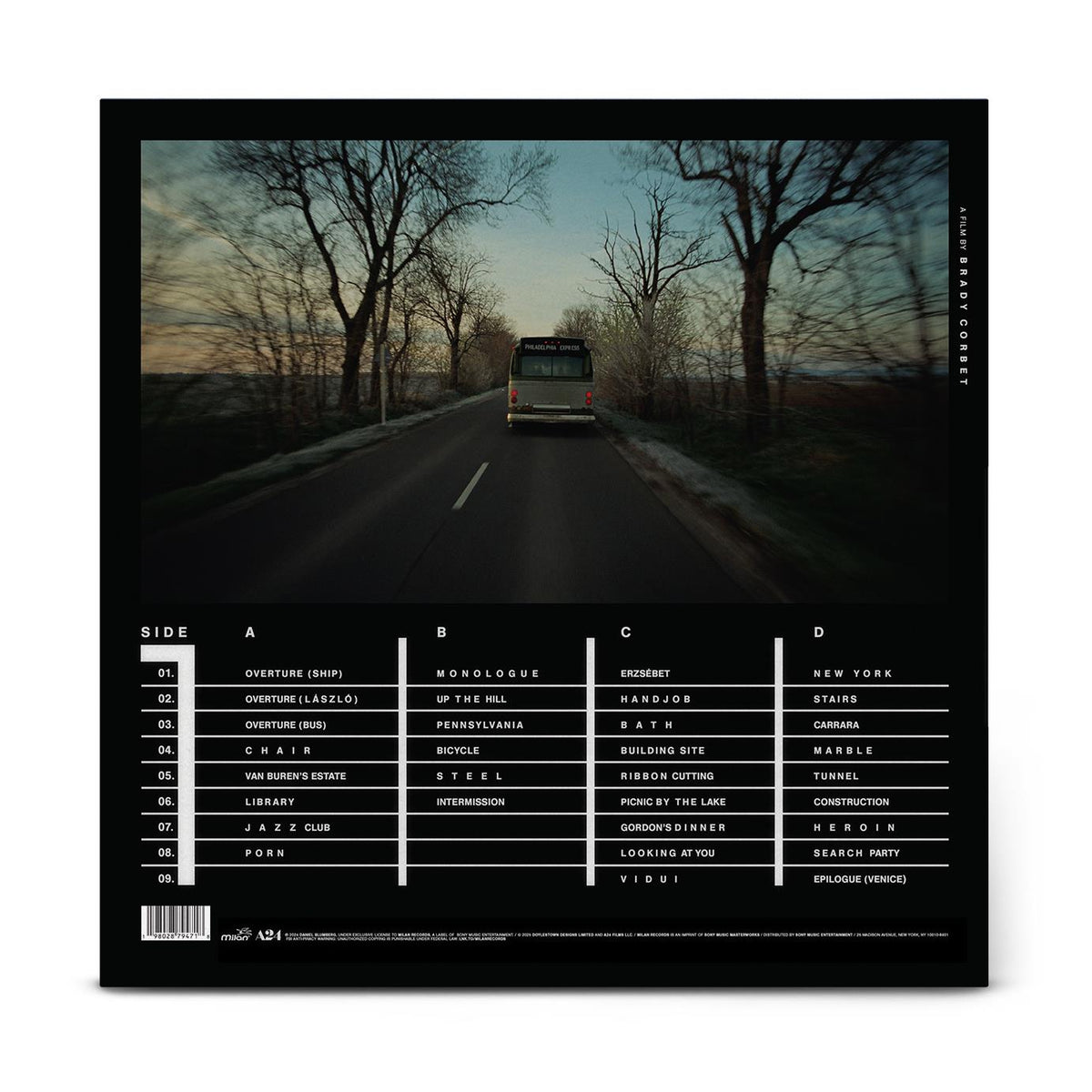 The Brutalist (Original Motion Picture Soundtrack) - Daniel Blumberg 2x 180G Vinyl LP