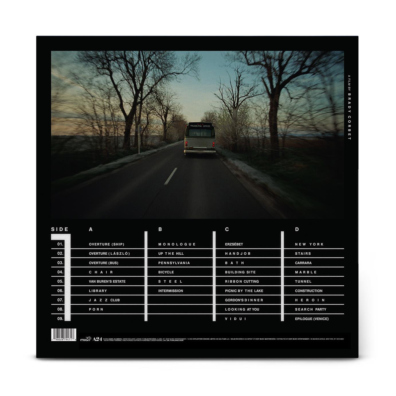The Brutalist (Original Motion Picture Soundtrack) - Daniel Blumberg 2x 180G Vinyl LP