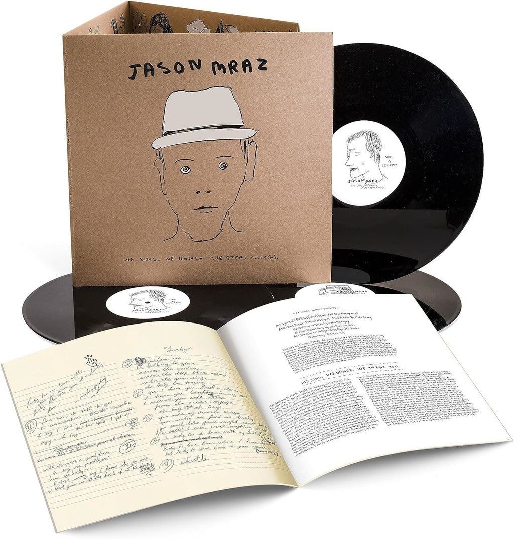 Jason Mraz - We Sing. We Dance. We Steal Things. 15th Anniversary Edition 3x Vinyl LP Remastered