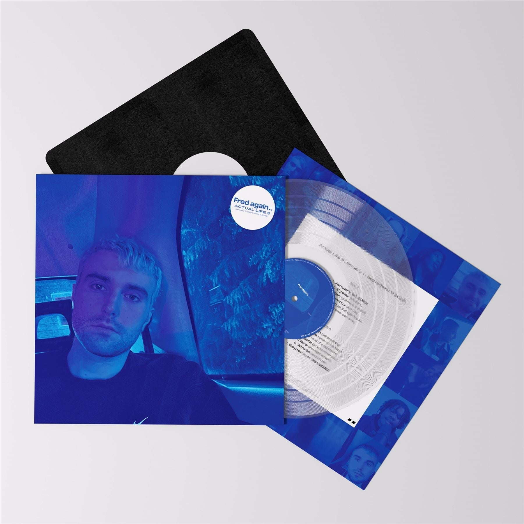 Fred again.. - Actual Life 3 (January 1 â€?September 9 2022) Clear Vinyl LP Repress