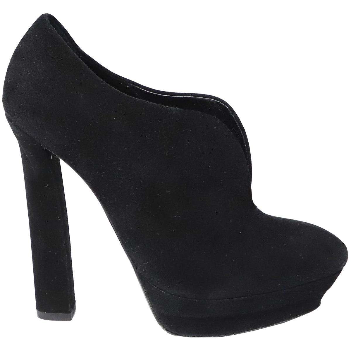 Bottega Veneta Ankle Boots in Black Suede