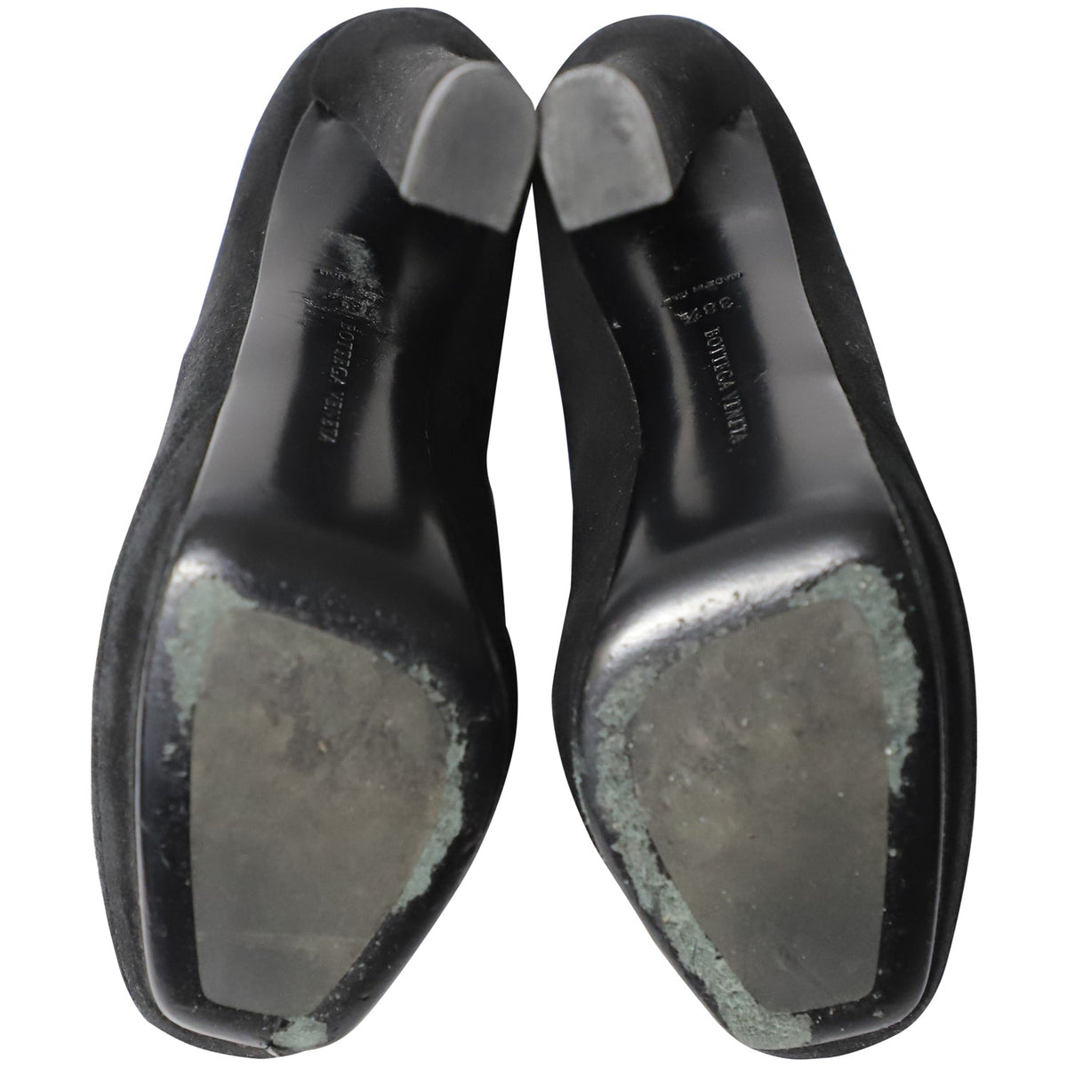 Bottega Veneta Ankle Boots in Black Suede