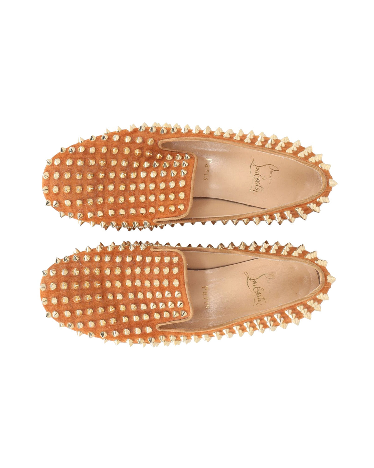 Christian Louboutin Dandelion Spikes Loafers