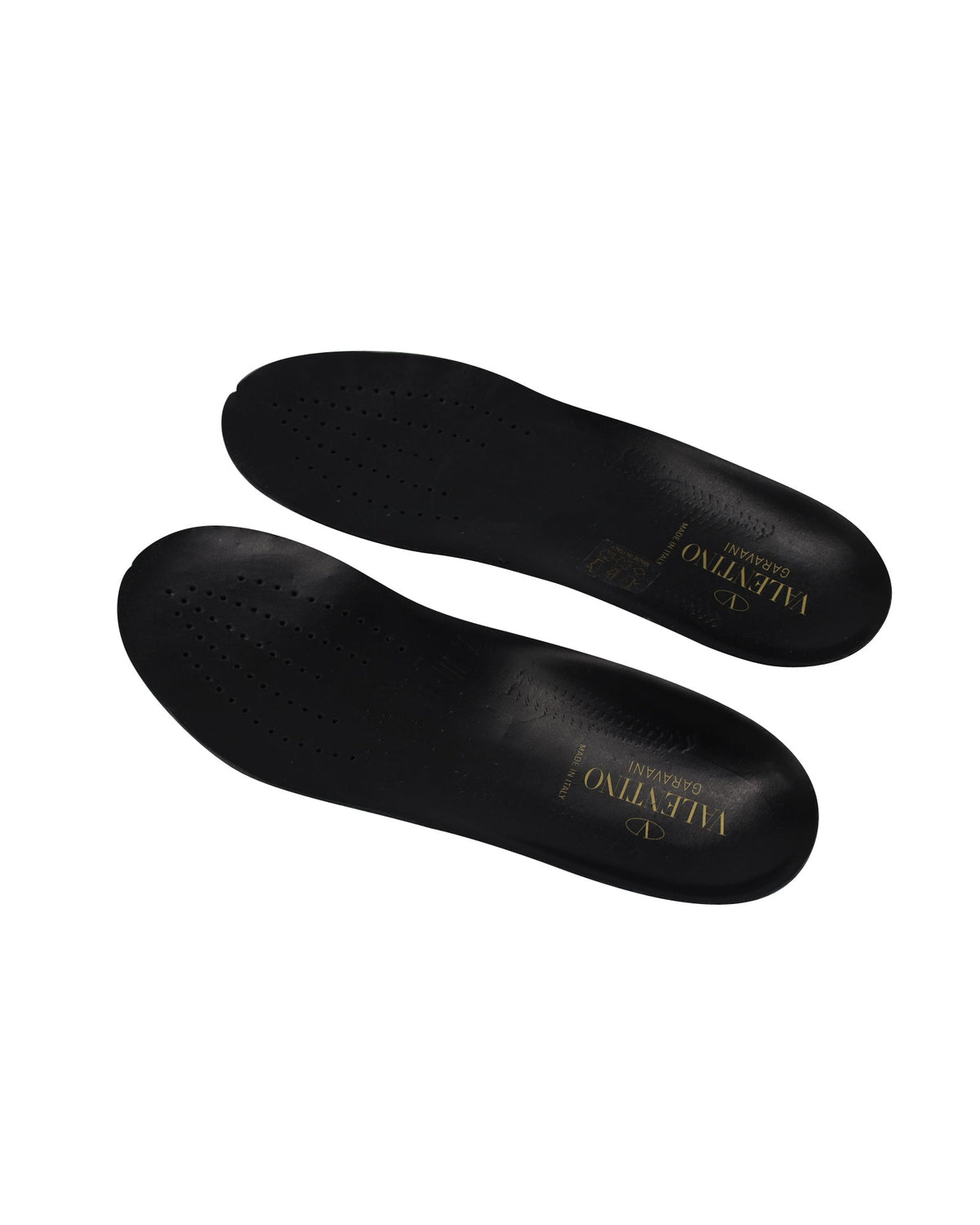 Valentino Garavani Low Top Sneakers in Black Leather