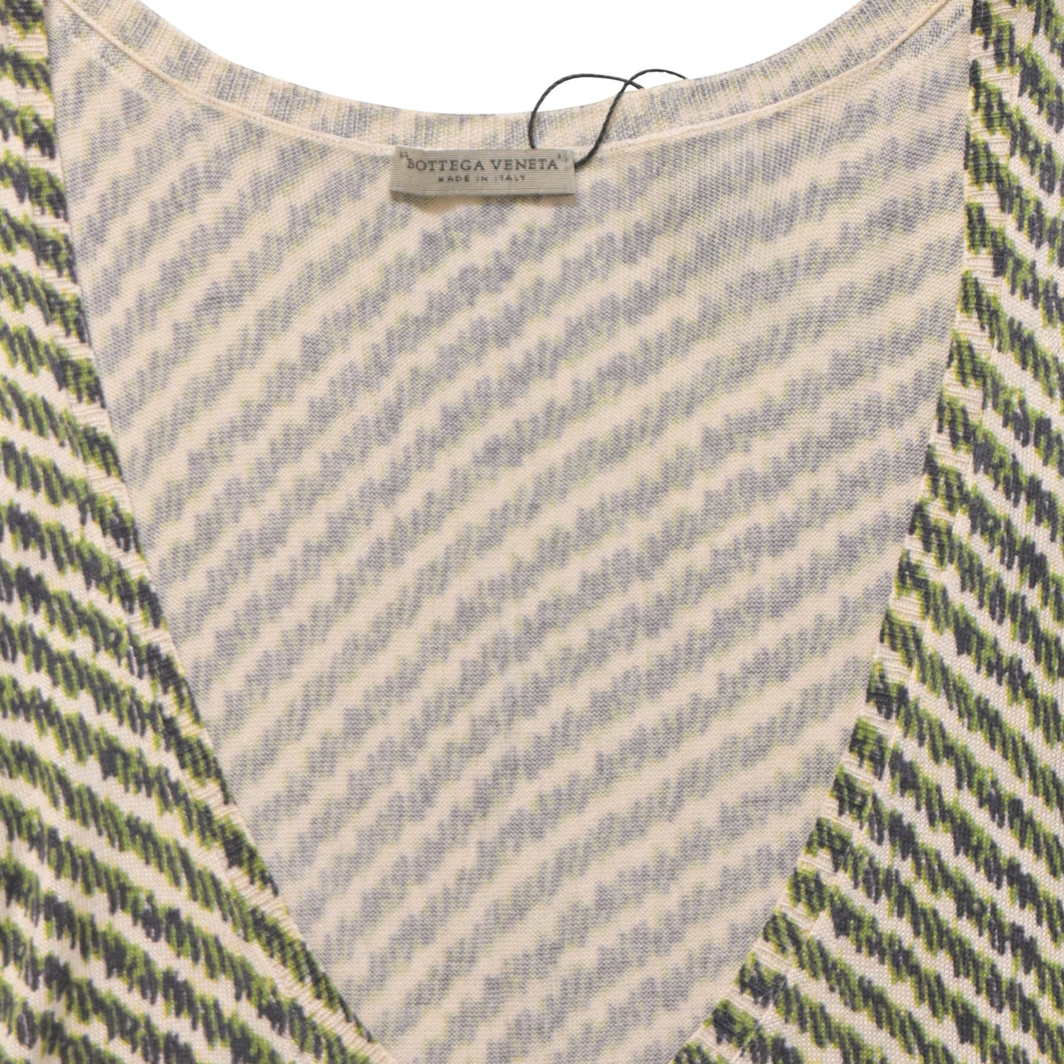 Bottega Veneta Stripe Printed Tank Top in Multicolor Silk