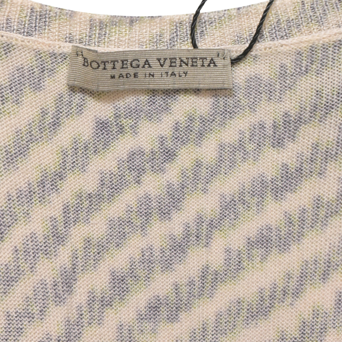 Bottega Veneta Stripe Printed Tank Top in Multicolor Silk