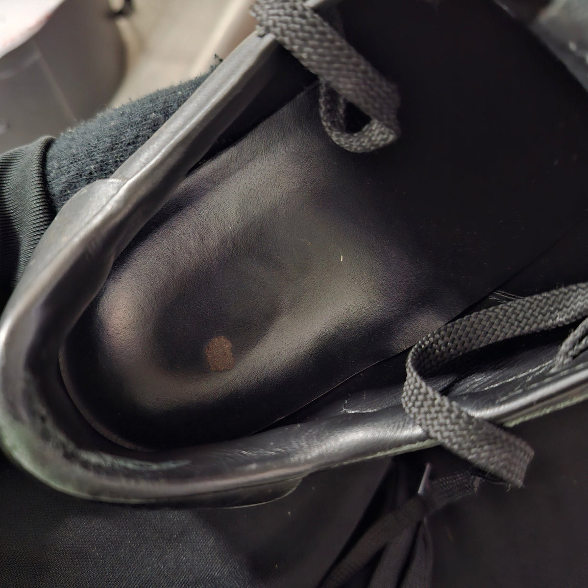 Valentino Garavani Rockstud Lace-Up Sneakers in Black Calfskin Leather