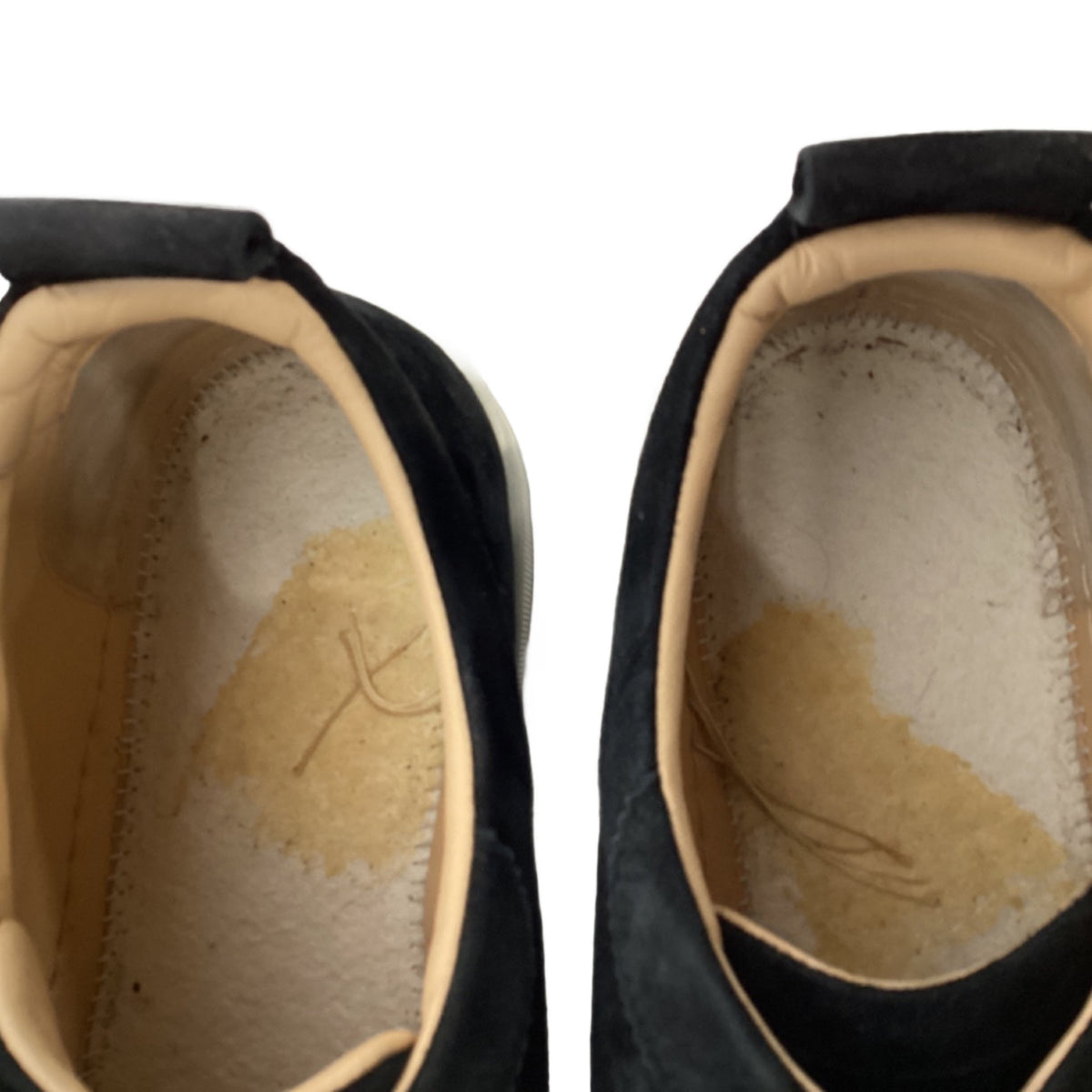 Christian Louboutin Happyrui Spiked Sneakers in Black Suede