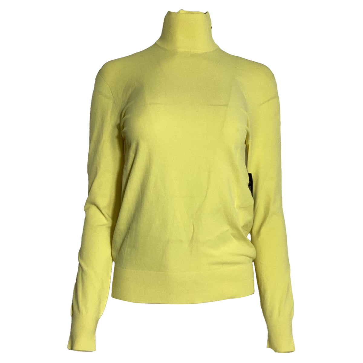 Bottega Veneta Turtleneck Sweater in Yellow Viscose
