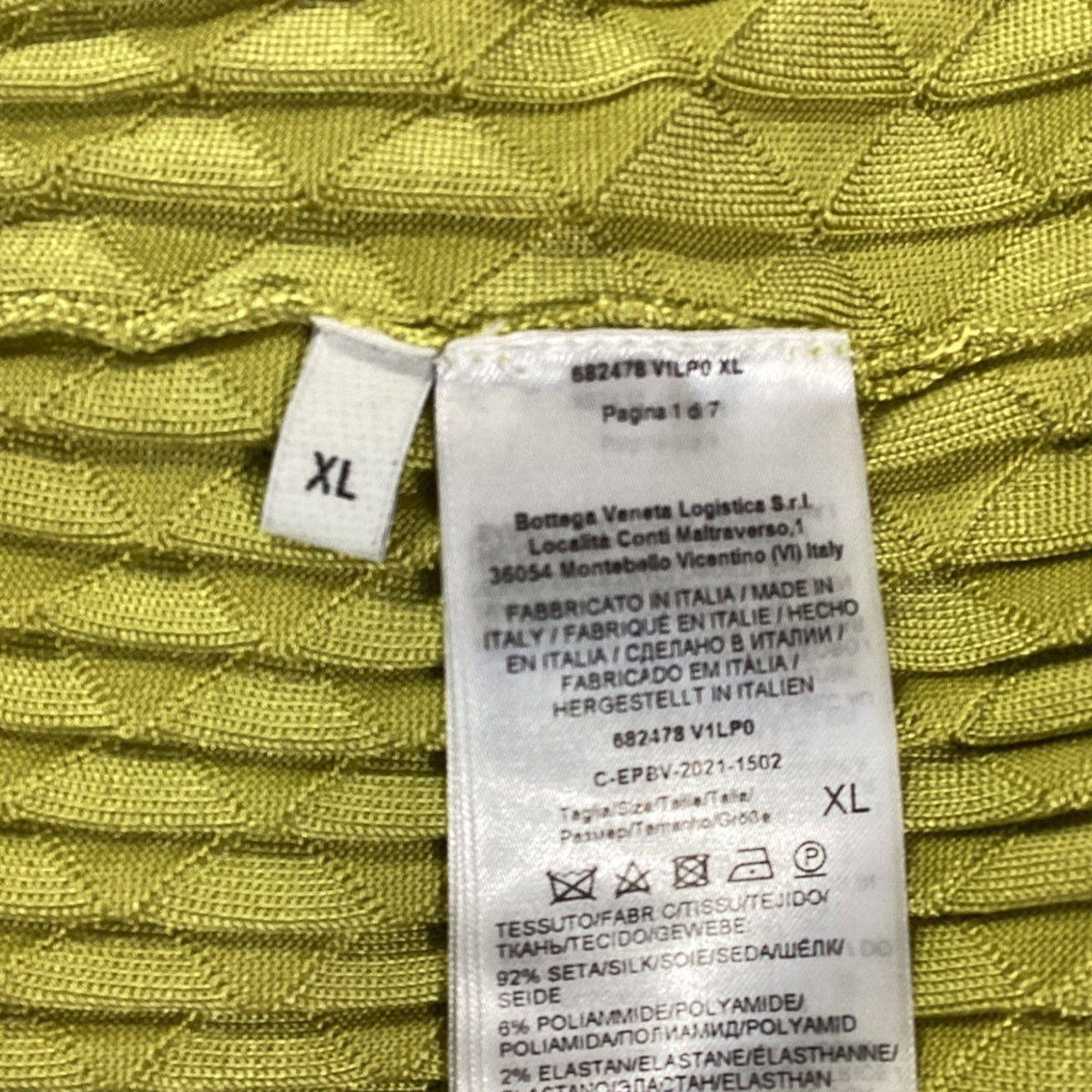 Bottega Veneta Dragon Underpinned Turtleneck Pullover in Green Silk