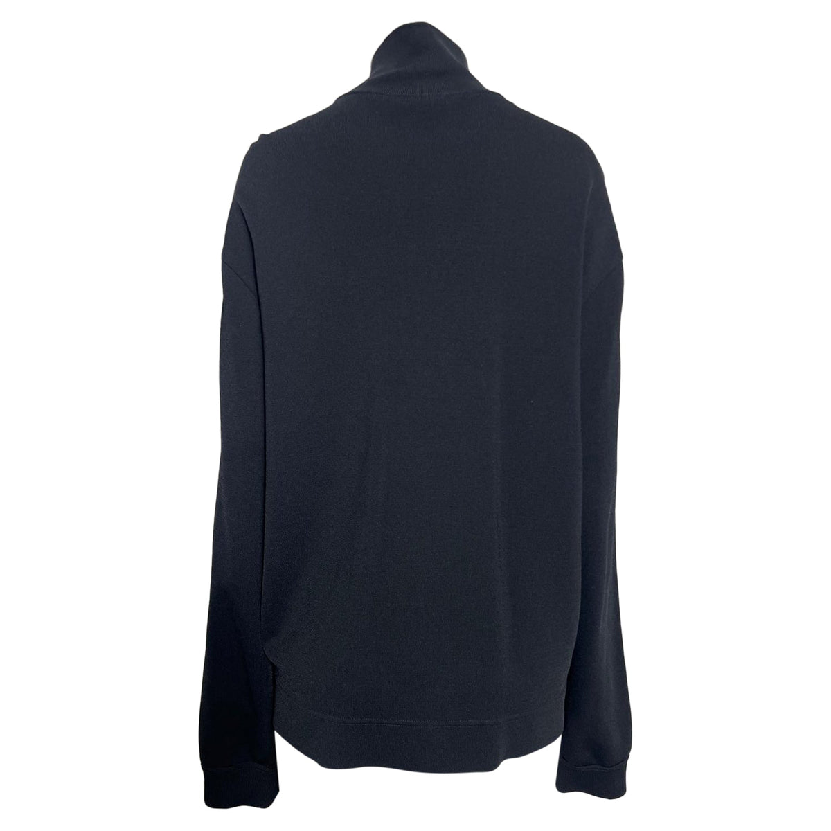 Valentino Garavani Logo-Tape Track Jacket in Black Viscose