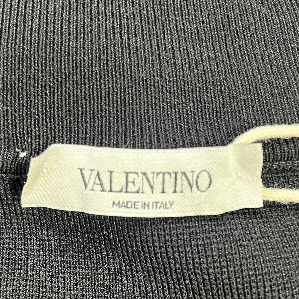 Valentino Garavani Logo-Tape Track Jacket in Black Viscose