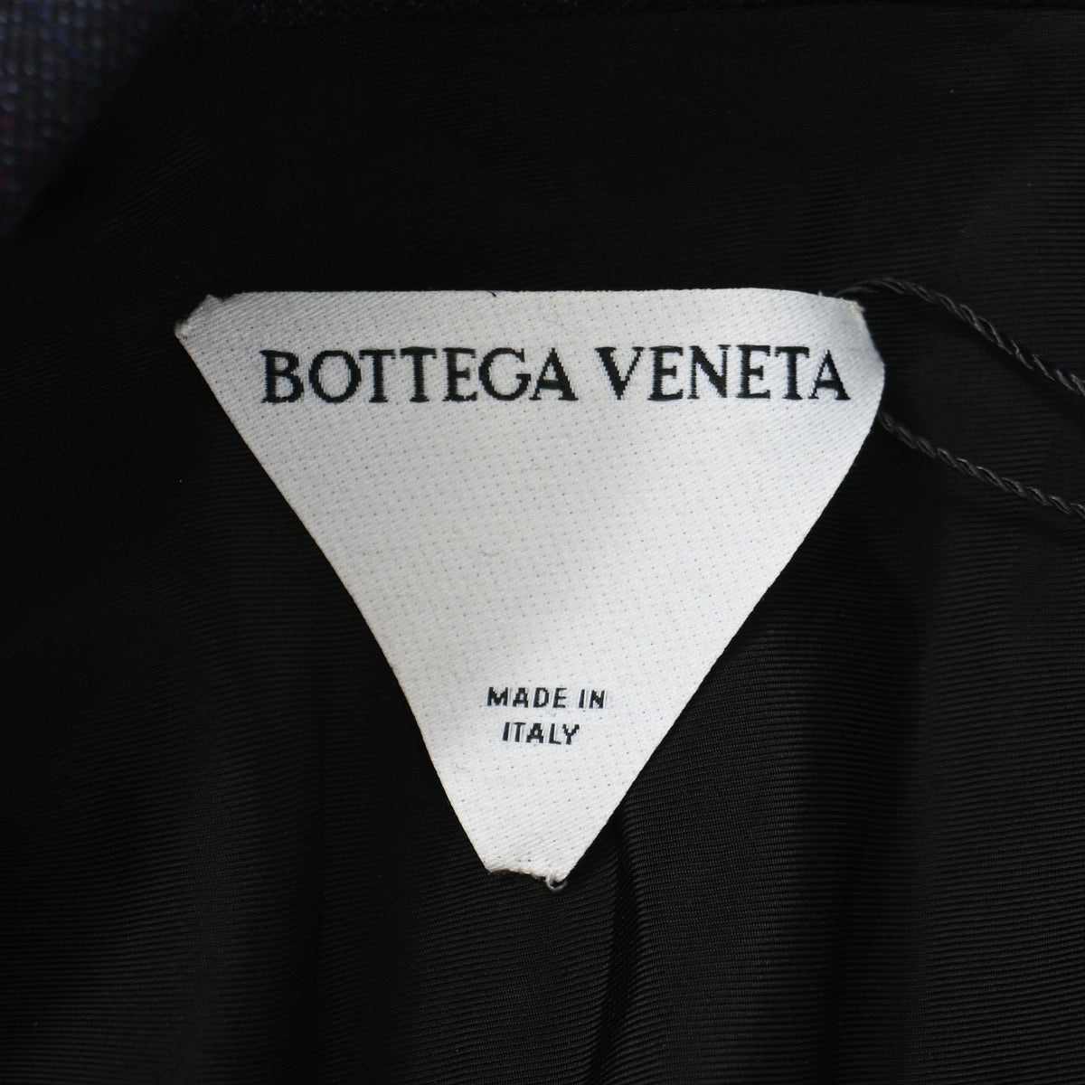 Bottega Veneta Double-Breasted Blazer in Navy Blue Wool
