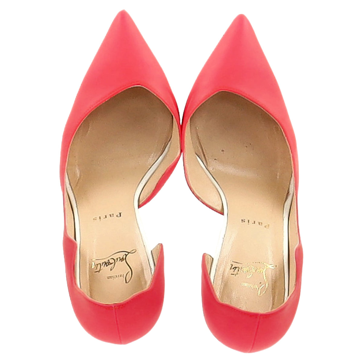 Christian Louboutin Dalida 120 Pumps in Pink Leather