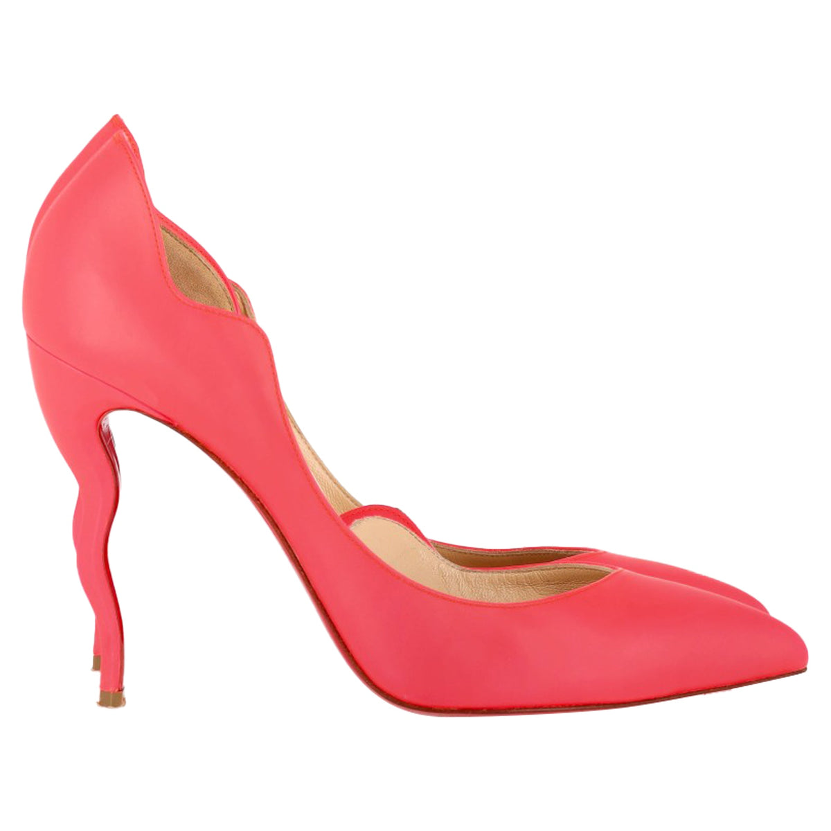 Christian Louboutin Dalida 120 Pumps in Pink Leather