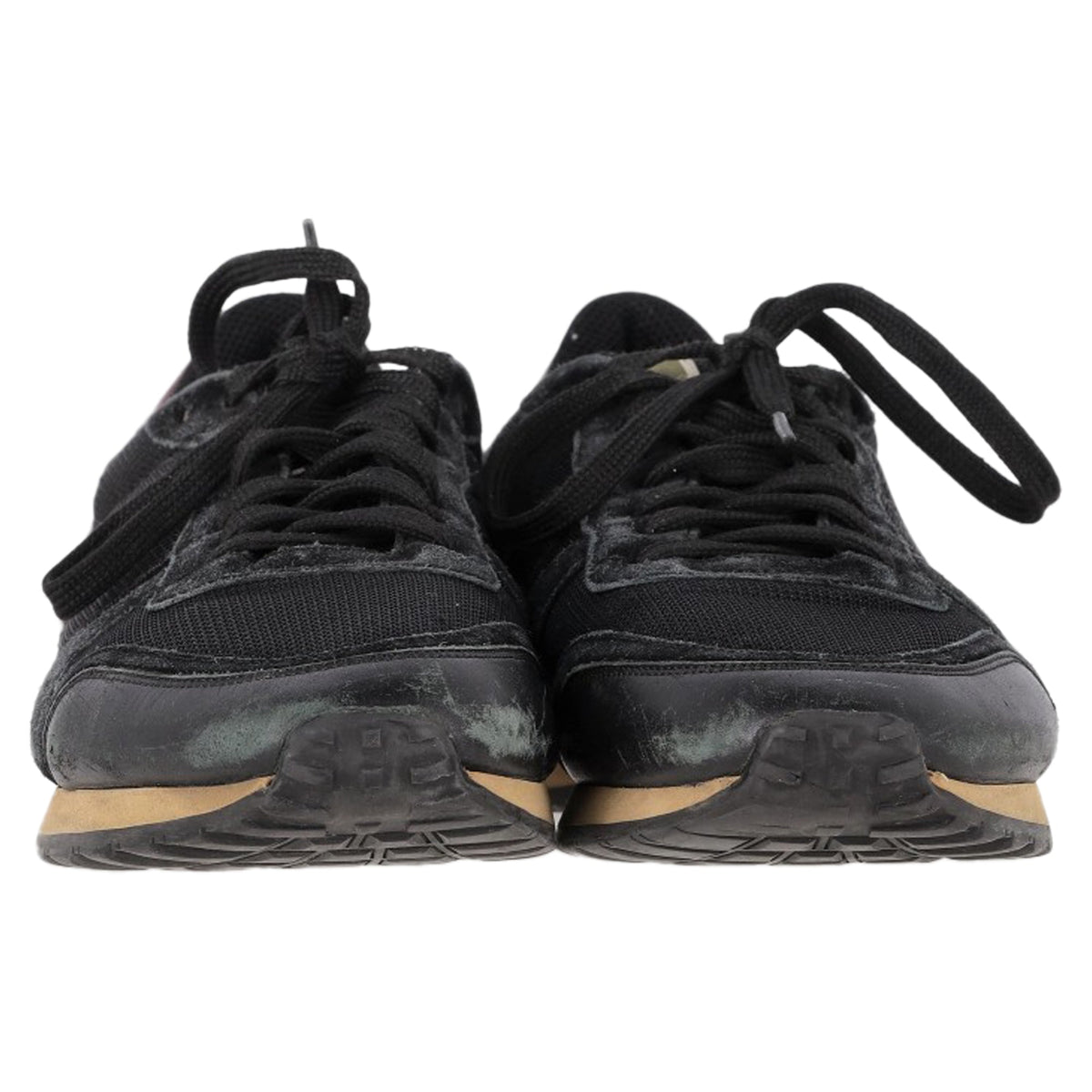 Valentino Garavani Rockrunner Sneakers in Black Mixed Media