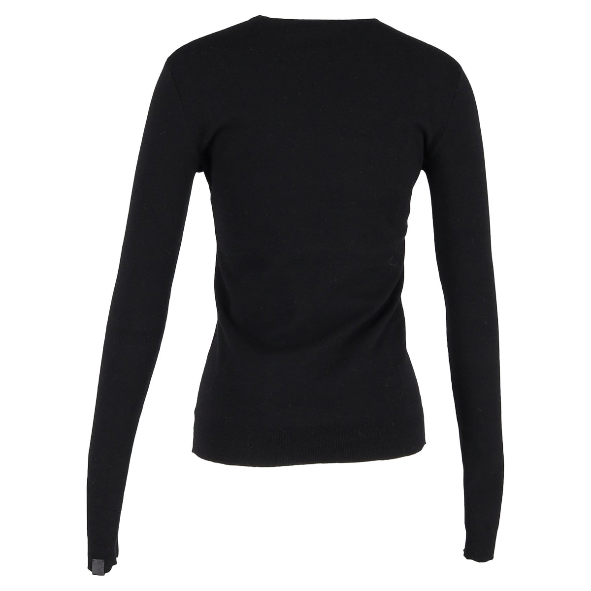 Bottega Veneta Crewneck Sweater in Black Wool