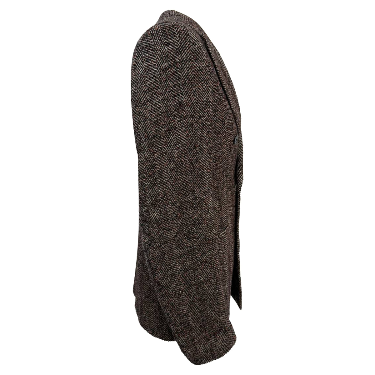 Bottega Veneta Double Breasted Blazer in Brown Wool