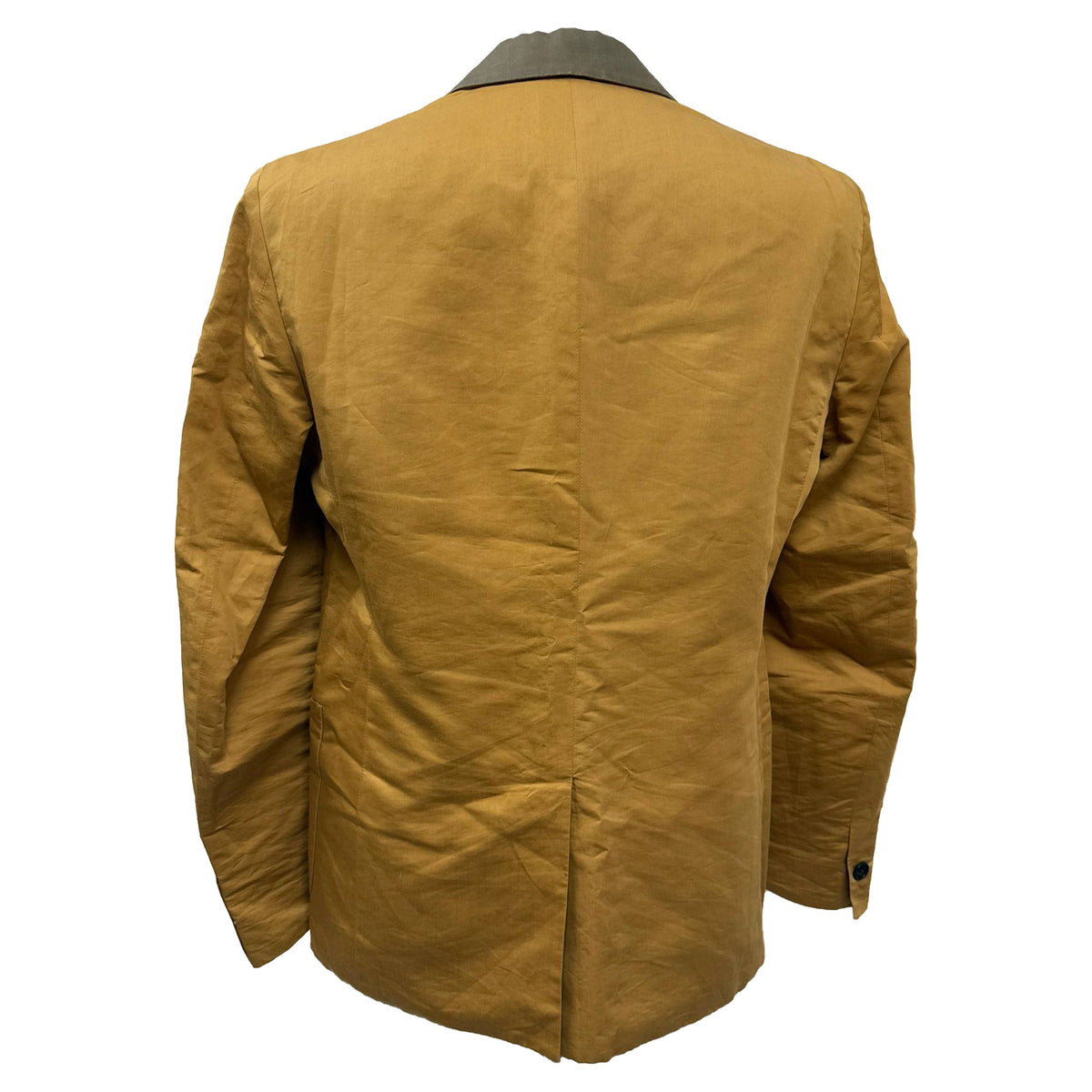 Fendi Single-Breasted Reversible Blazer in Brown Cotton