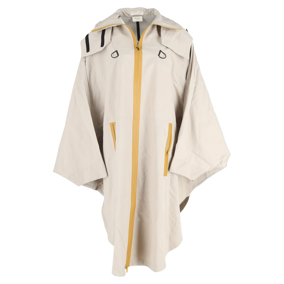 Bottega Veneta Coat in Beige Polyamide