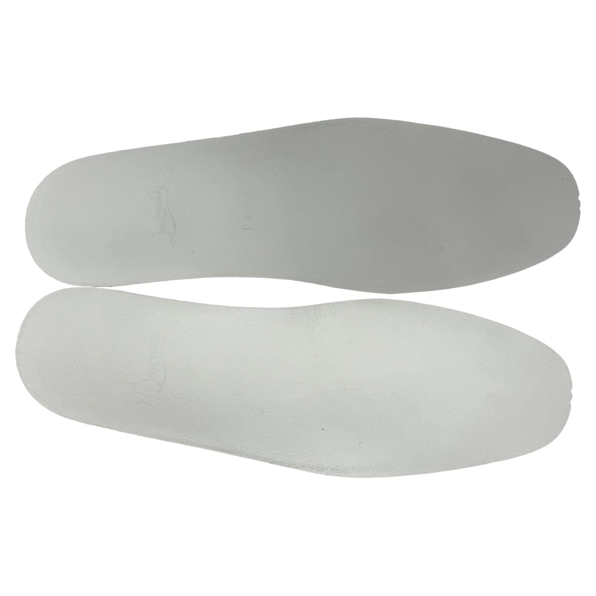 Christian Louboutin Rantulow Rubber-Trimmed Sneakers in White Leather