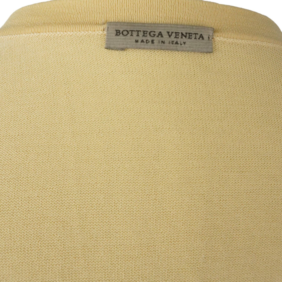 Bottega Veneta Yellow Layered Cardigan