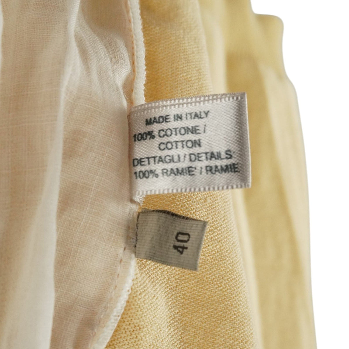 Bottega Veneta Yellow Layered Cardigan