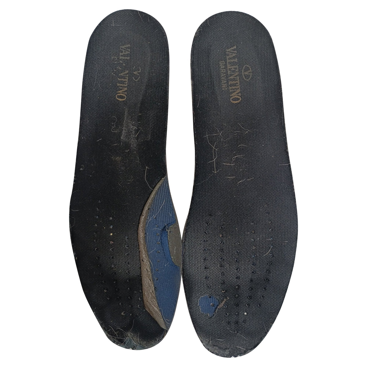 Valentino Garavani Rockrunner Low-Top Sneakers in Black Calf Leather