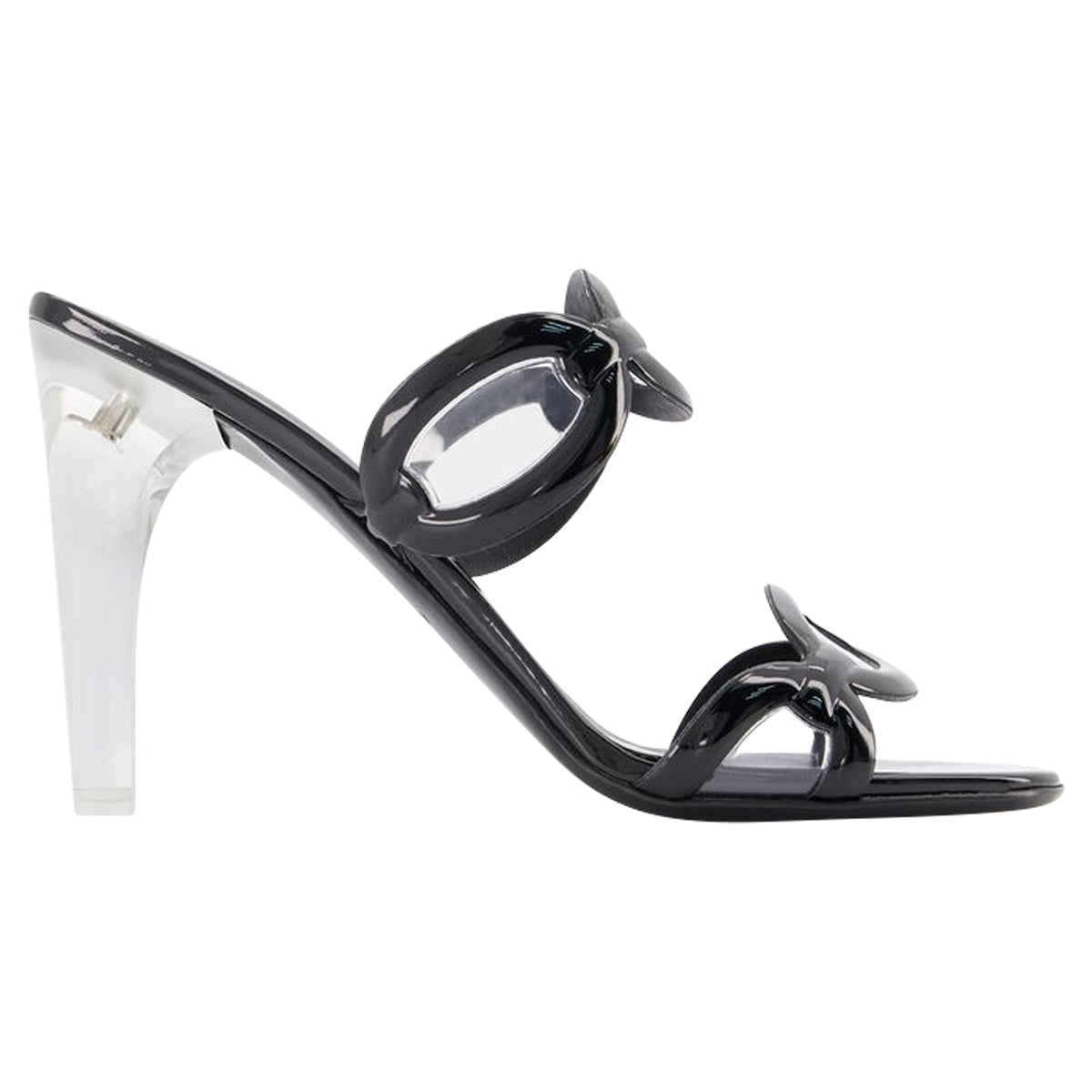 Chain 1967 T.100 Sandals - Valentino Garavani - Black - Brass