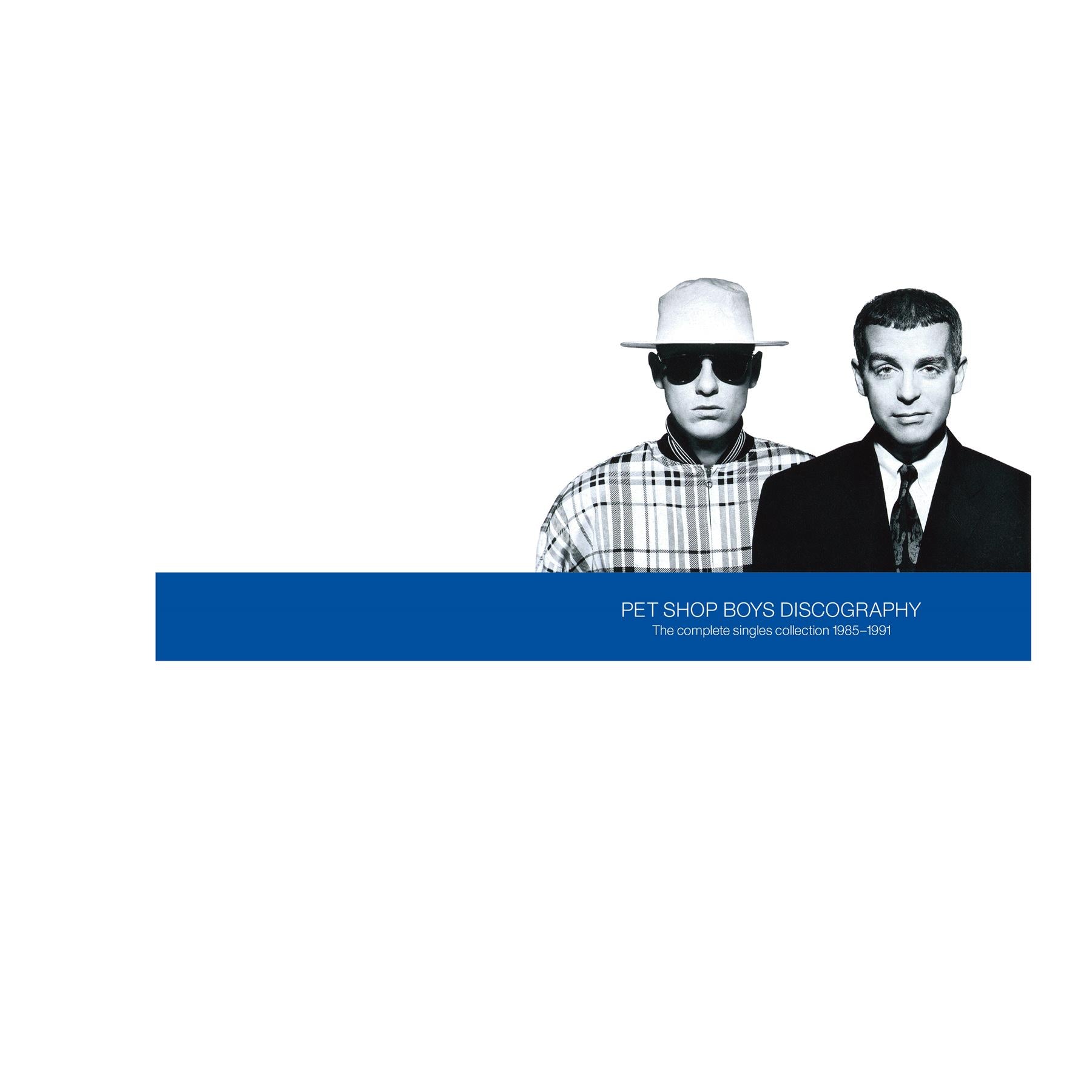 Pet Shop Boys - Discography: The Singles Collection 2x Blue Vinyl LP