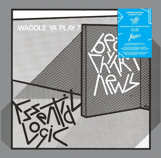 Essential Logic - Beat Rhythm News (Waddle Ya Play?) Blue Vinyl LP RSD 2023