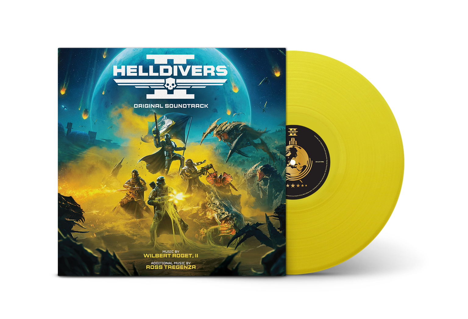 Helldivers 2 (Original Game Soundtrack) - Wilbert Roget, II Yellow Vinyl LP