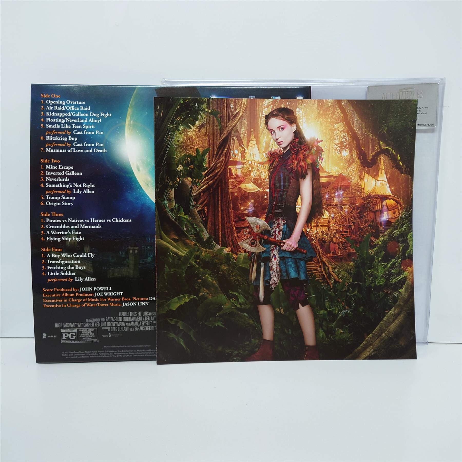 Pan (Original Motion Picture Soundtrack) - John Powell Limited Edition 2x 180G Turquoise Black Marbled Vinyl LP