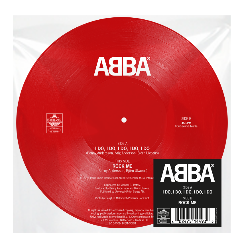 ABBA - I Do, I Do, I Do, I Do, I Do / Rock Me 7" Picture Disc Vinyl Single
