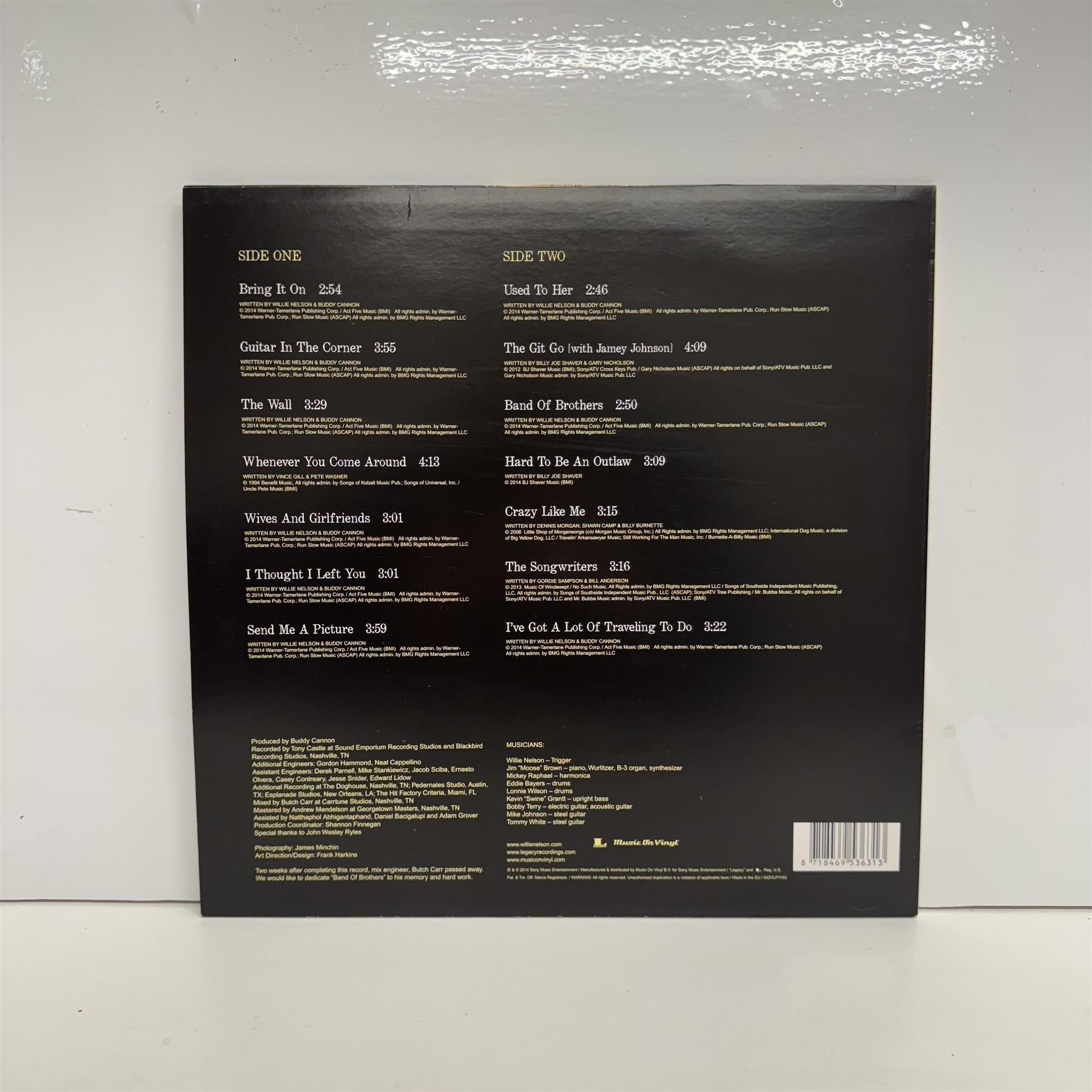 Willie Nelson - Band Of Brothers Vinyl LP