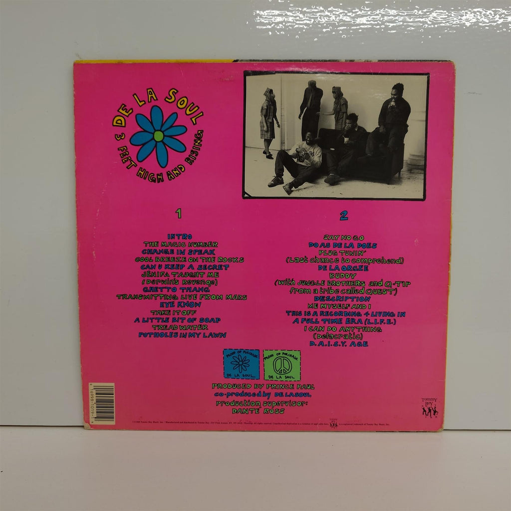 De La Soul - 3 Feet High And Rising Vinyl LP