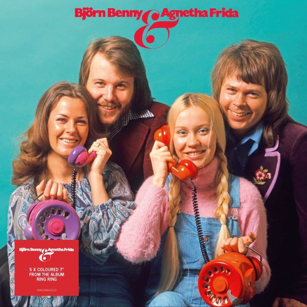 ABBA - Ring Ring (50th Anniversary) 5x 7" Coloured Vinyl Single Box Set