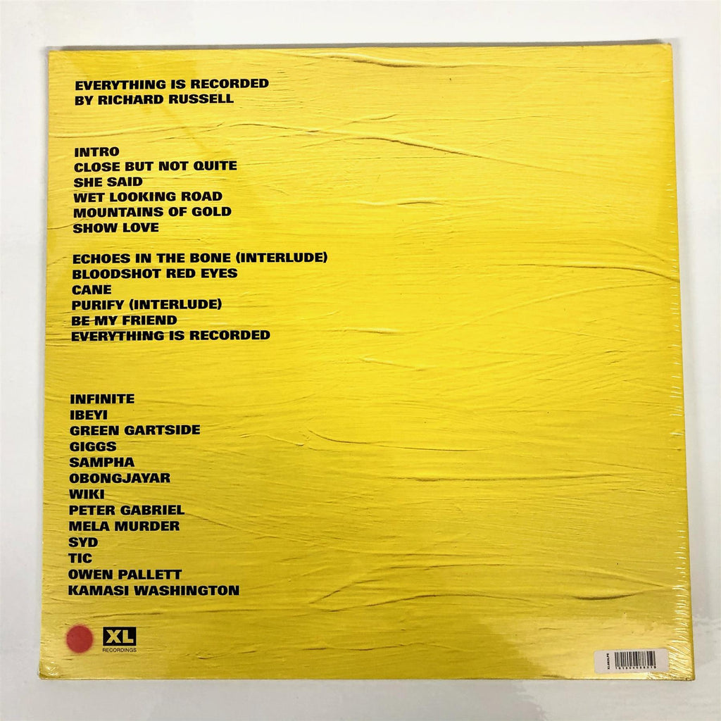 Everything Is Recorded - Everything Is Recorded Yellow Vinyl LP