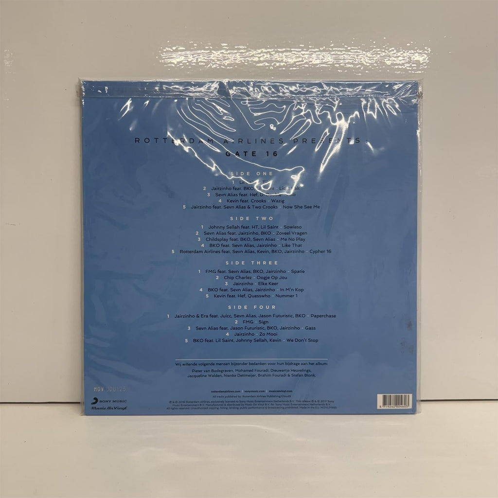 Rotterdam Airlines Presents: Gate 16 - V/A Limited Edition 2x White Vinyl LP