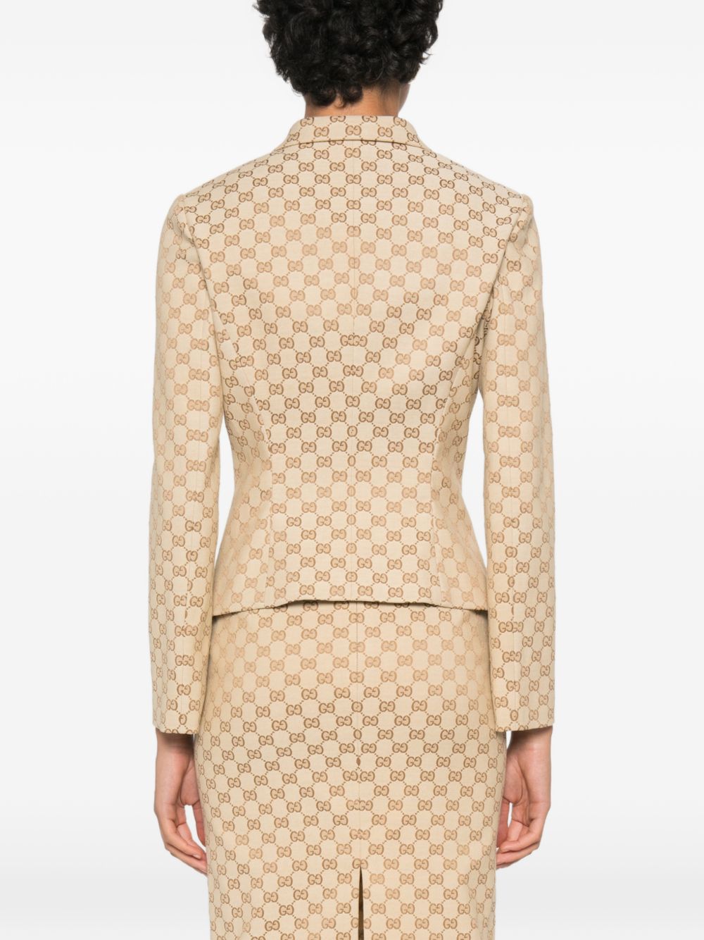 Gucci Women Gg Cototn Jacket