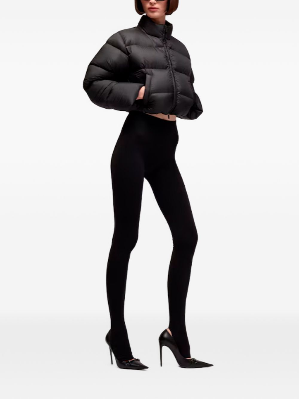 Gucci Women Cropped Down Jacket