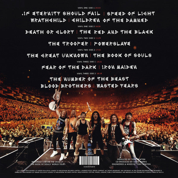 Iron Maiden – The Book Of Souls: Live Chapter - 3 x VINYL LP SET