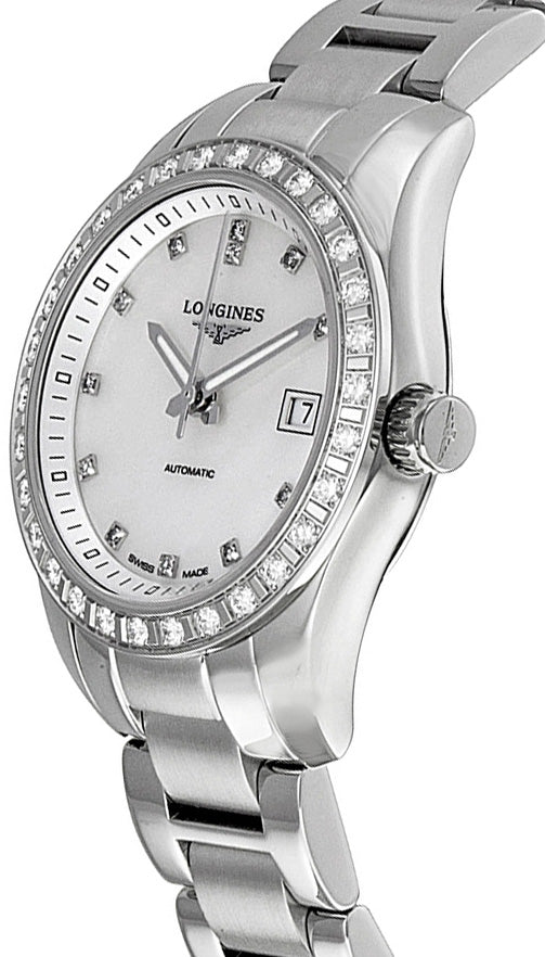 Longines Conquest Diamond Women's Watch L2.285.0.87.6